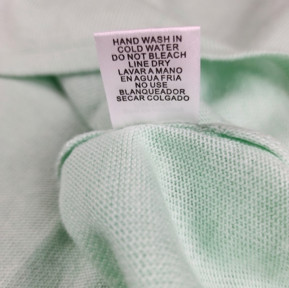 La Miel NWT Mint Slouchy V-Neck Pull-Over Sweater Size S/M - Picture 6 of 8